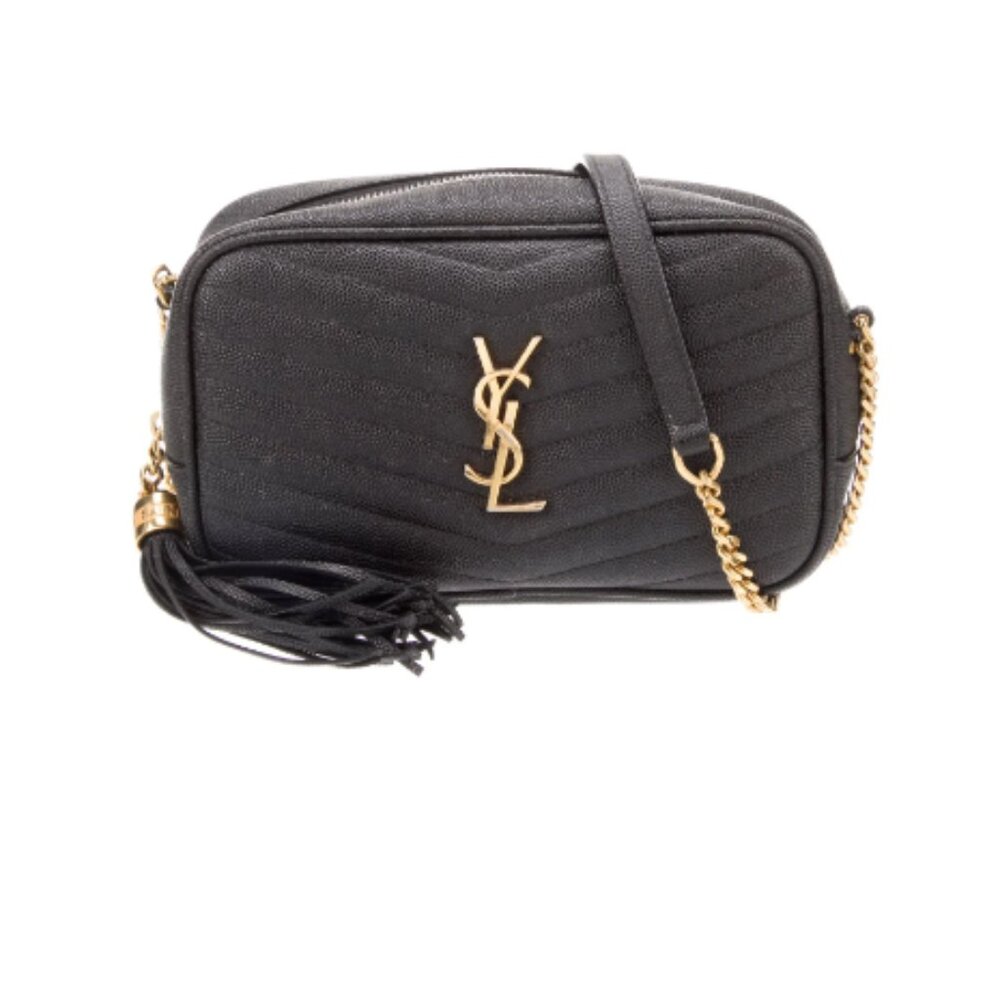 Authentic YSL Mini Monogram Matelasse Lou Camera Bag